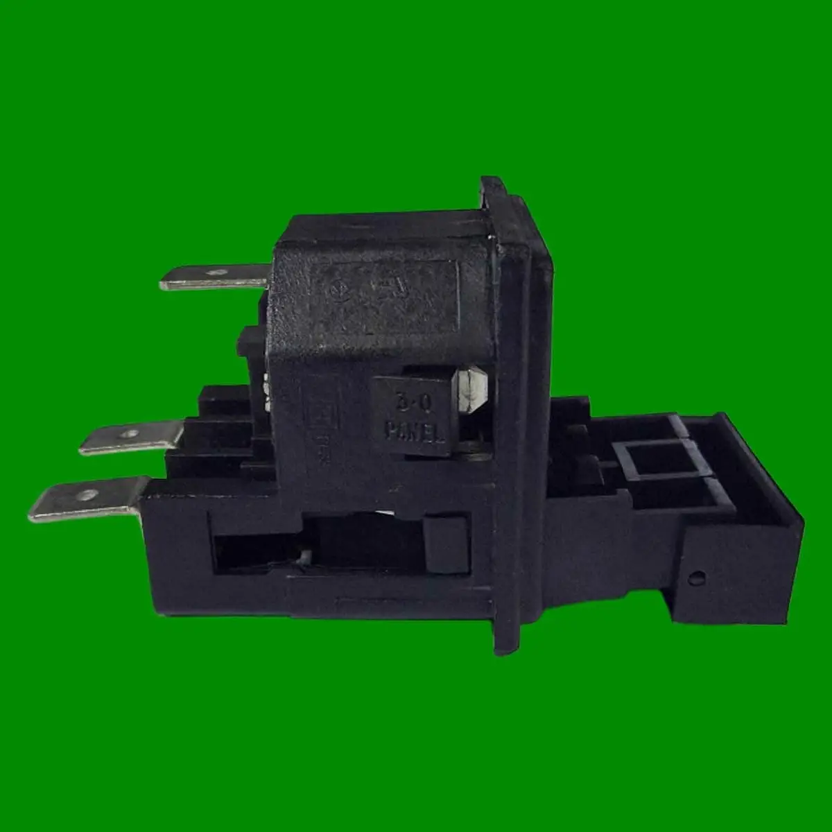 Snap-In Fused IEC Male Panel Chassis Socket, 250V 10A, Kettle Lead Rewireable - image 4 | Free standard UK delivery included | Discount Quality Products