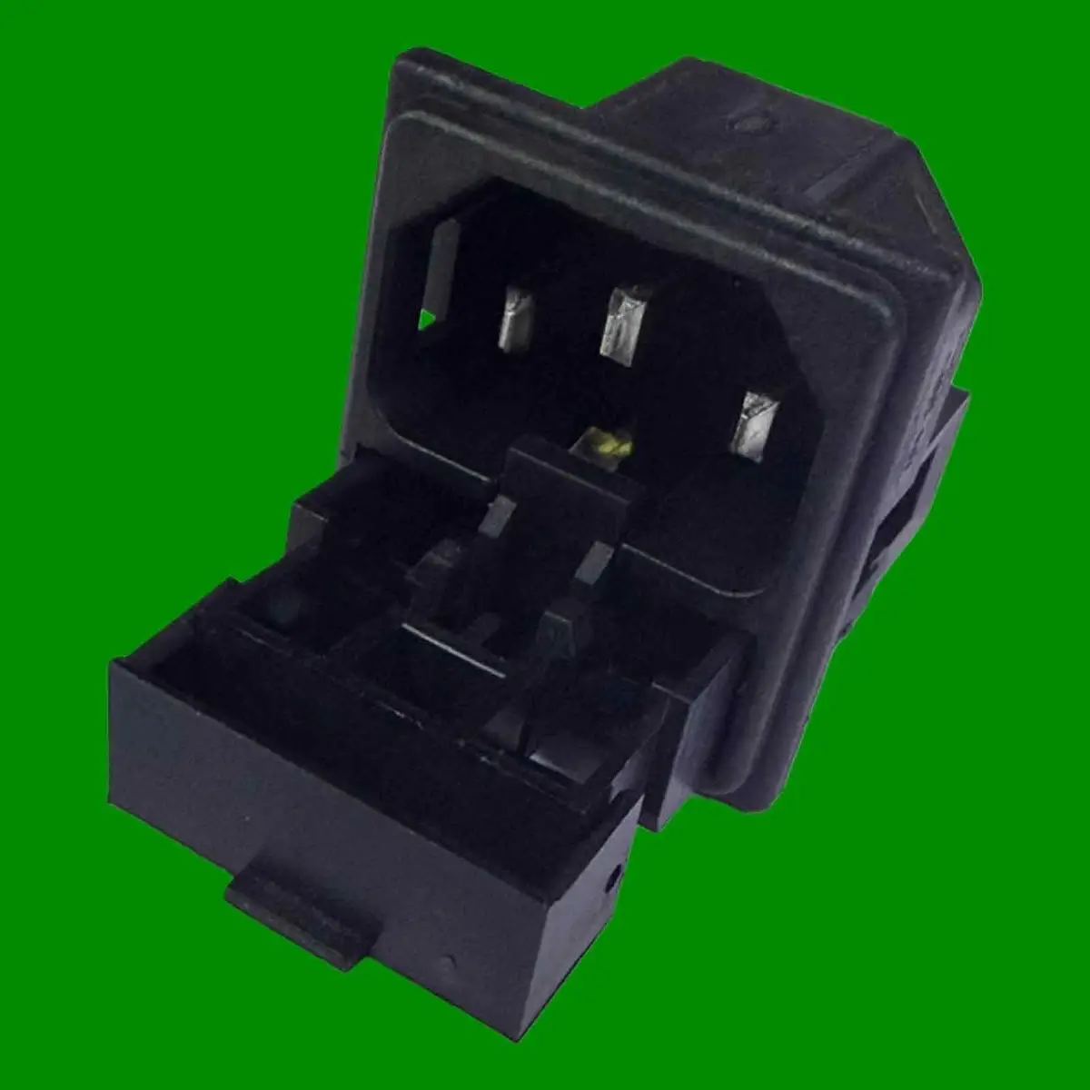 Snap-In Fused IEC Male Panel Chassis Socket, 250V 10A, Kettle Lead Rewireable - image 5 | Free standard UK delivery included | Discount Quality Products