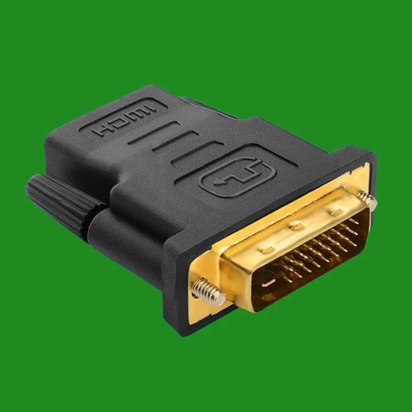100x HDMI Female to DVI-D Male Adaptor Socket to Plug Connector 1080p TV Laptop - image 2 | Free standard UK delivery included | Discount Quality Products