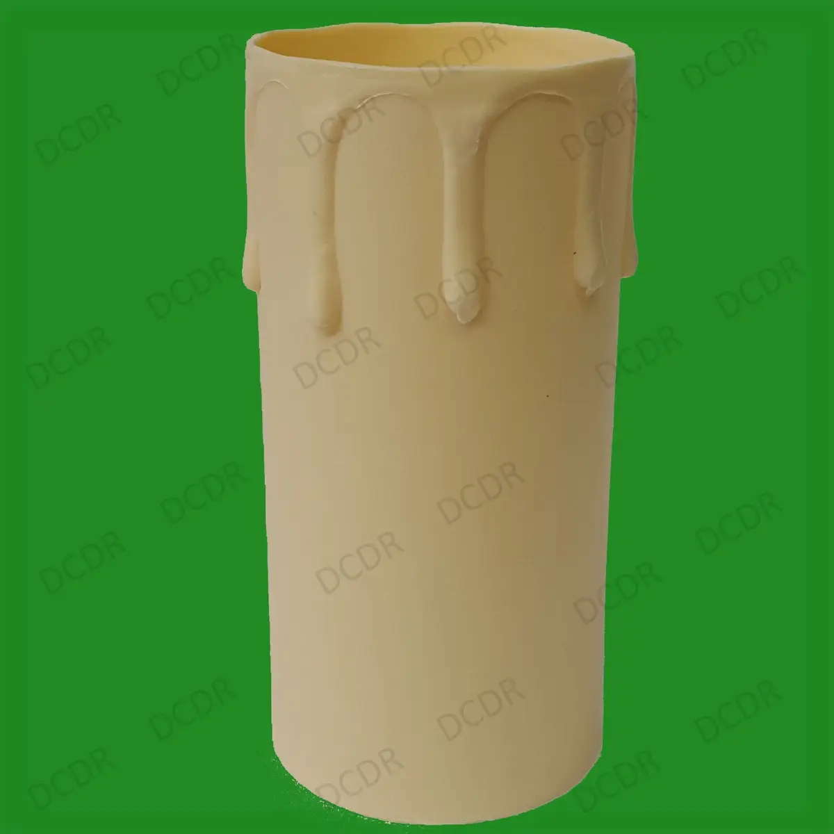 5x Ivory Drip Candle Wax Effect Chandelier Light Bulb Cover Sleeve 85mm x 40mm - image 2 | Free standard UK delivery included | Discount Quality Products