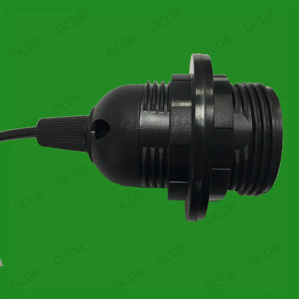 E27 ES Black UK 3pin Plug Light Bulb Holder Inline Switch Desk Table Lamp - image 2 | Free standard UK delivery included | Discount Quality Products