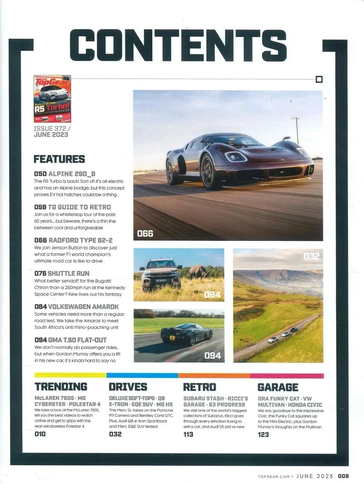 BBC Top Gear Magazine #372 (Subscribers Ed.) R5 Turbo, Lotus Radford, June 2023 - image 3 | Free standard UK delivery included | Discount Quality Products