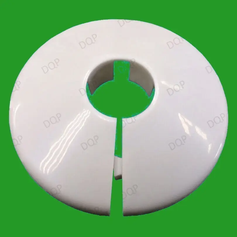 5x White Plastic Radiator Pipe Collars, For 15mm Pipes Easy Fit Flooring Covers - image 5 | Free standard UK delivery included | Discount Quality Products