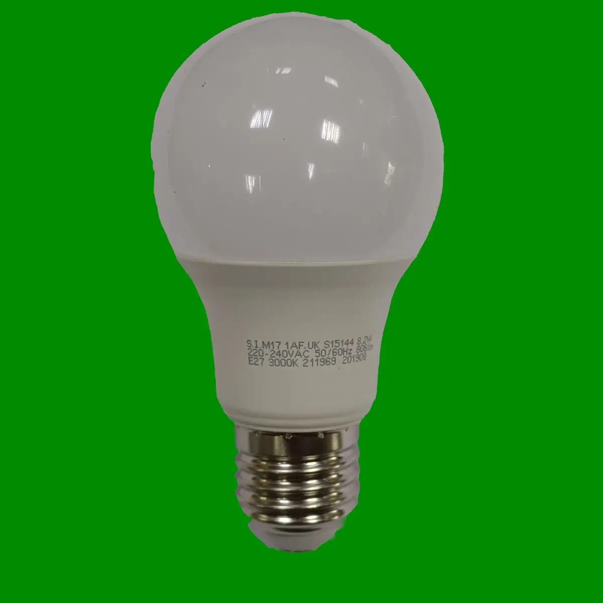 3x 8.2W (=60W) JCB LED GLS Globe Light Bulbs, 3000K ES E27 Edison Screw Lamp - image 2 | Free standard UK delivery included | Discount Quality Products