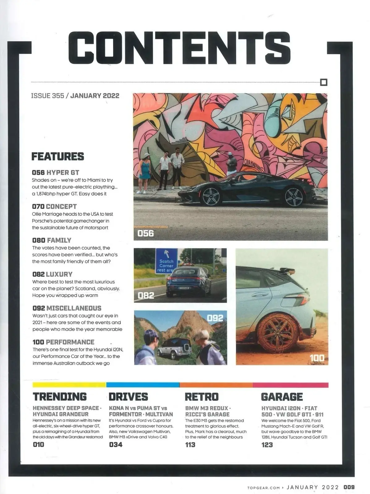 BBC Top Gear Magazine Issue #355, Awards, Cupra Formentor, Ford Puma, Jan 2022 - image 3 | Free standard UK delivery included | Discount Quality Products