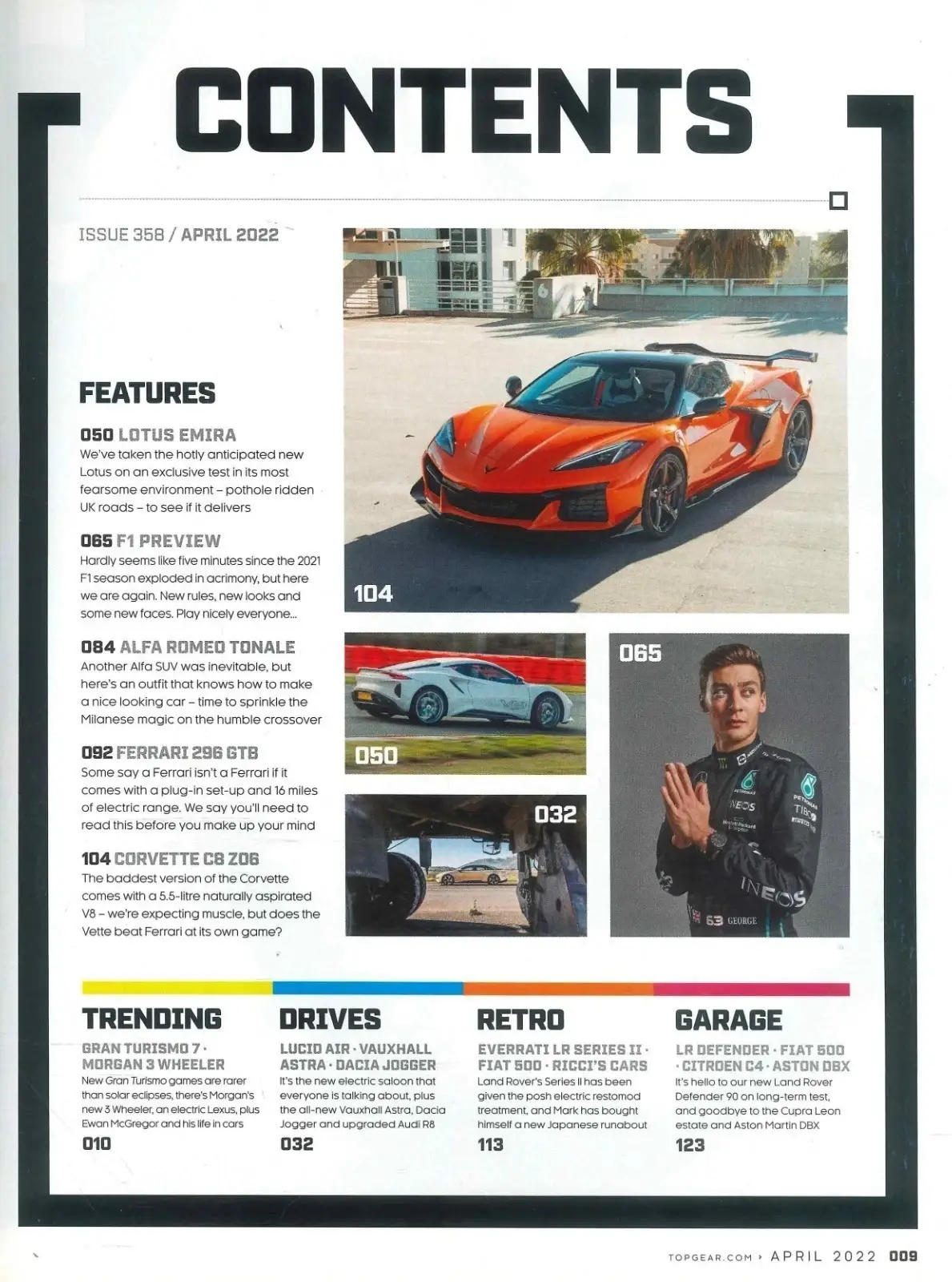 BBC Top Gear Magazine #358 (Subscribers Ed.) Lotus Emira, Ferrari, April 2022 - image 3 | Free standard UK delivery included | Discount Quality Products