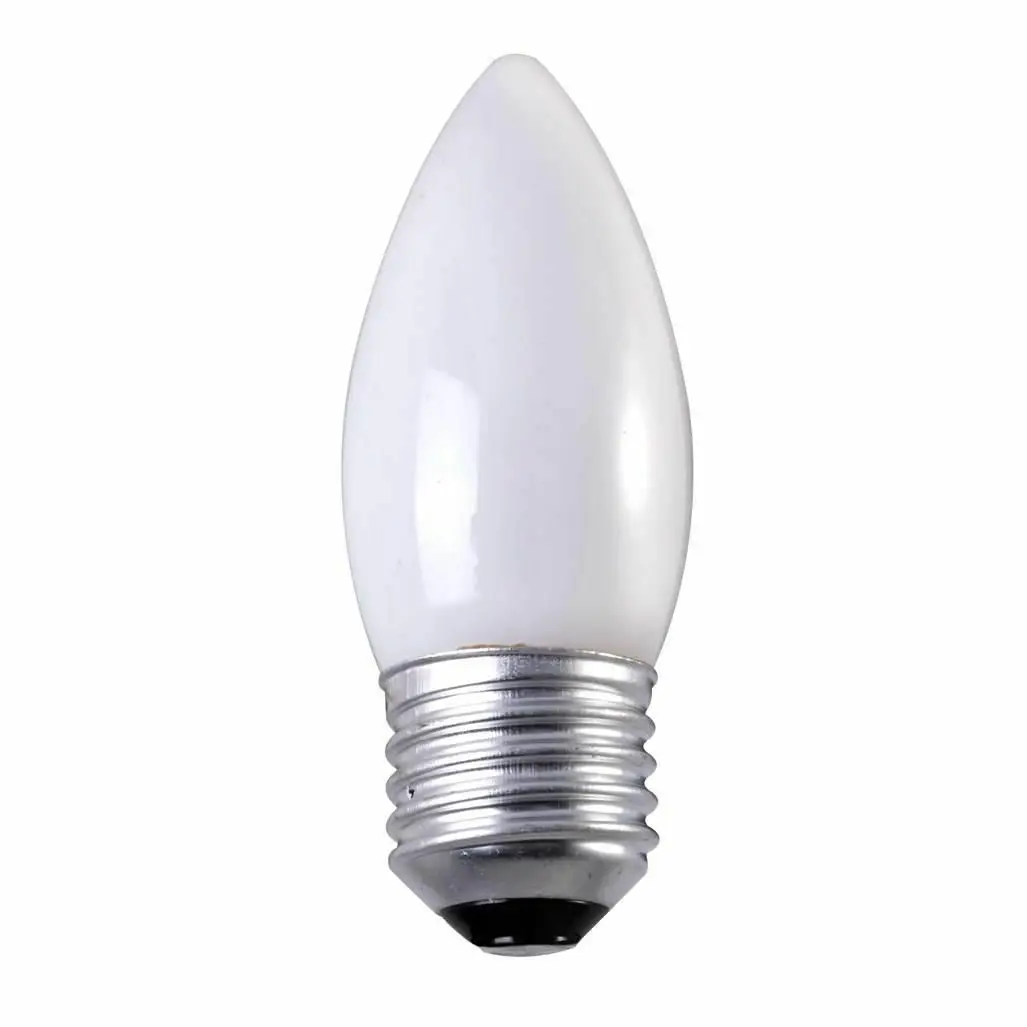 1x 4.2W (=40W) LED Frosted Candle Dimmable ES E27 Edison Screw Light Bulb Lamp