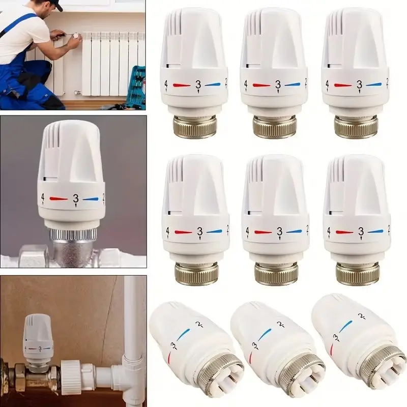 Thermostatic Radiator Valve Replacement Head, Heating System Temperature Control - image 3 | Free standard UK delivery included | Discount Quality Products