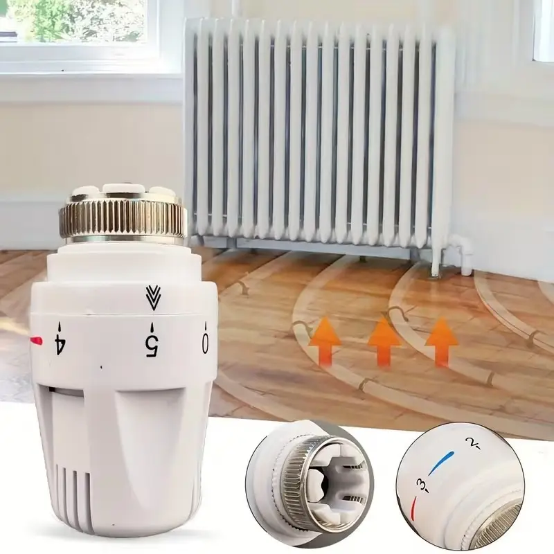 Thermostatic Radiator Valve Replacement Head, Heating System Temperature Control - image 6 | Free standard UK delivery included | Discount Quality Products