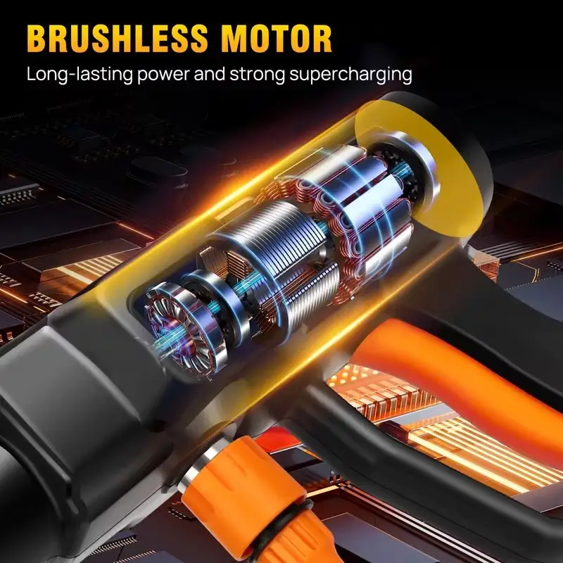 Cordless High-Pressure Washer 45 Bar, 6-in-1 Nozzle, 5m Hose, Battery Included - image 8 | Free standard UK delivery included | Discount Quality Products