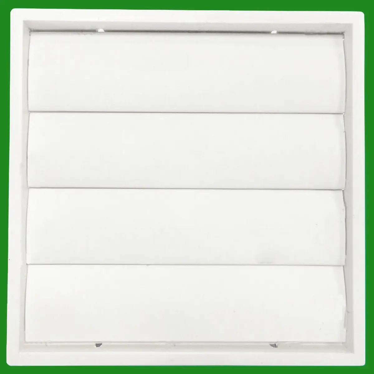 4x 150mm 6" White Gravity Flap Wall Kitchen Extractor Fan Ventilation Grille - image 2 | Free standard UK delivery included | Discount Quality Products
