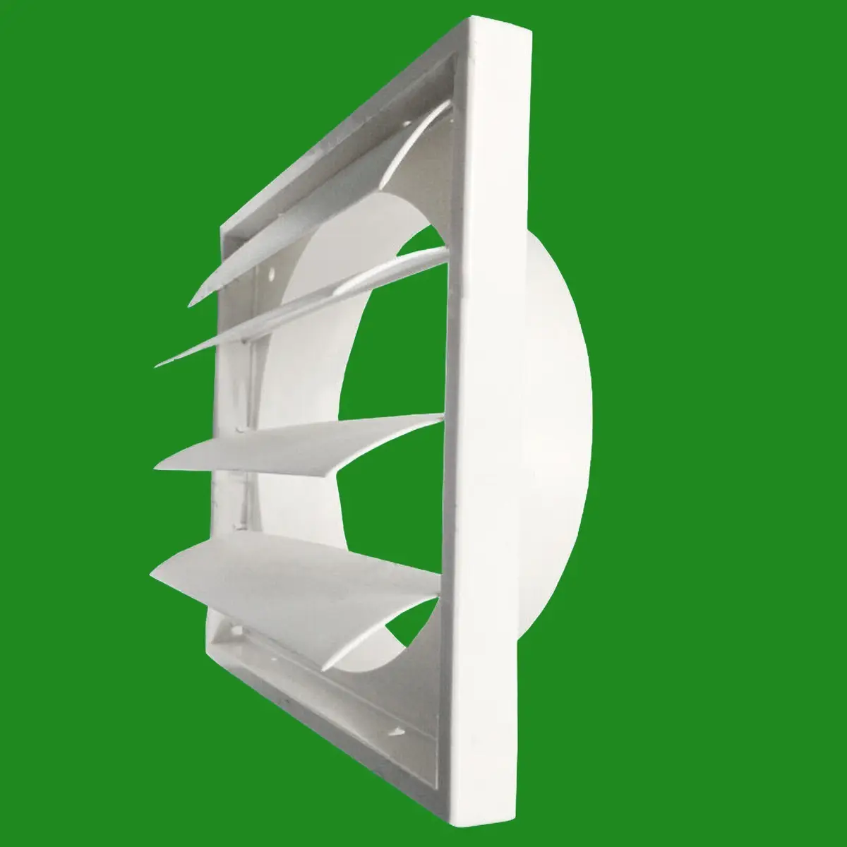 4x 150mm 6" White Gravity Flap Wall Kitchen Extractor Fan Ventilation Grille - image 3 | Free standard UK delivery included | Discount Quality Products