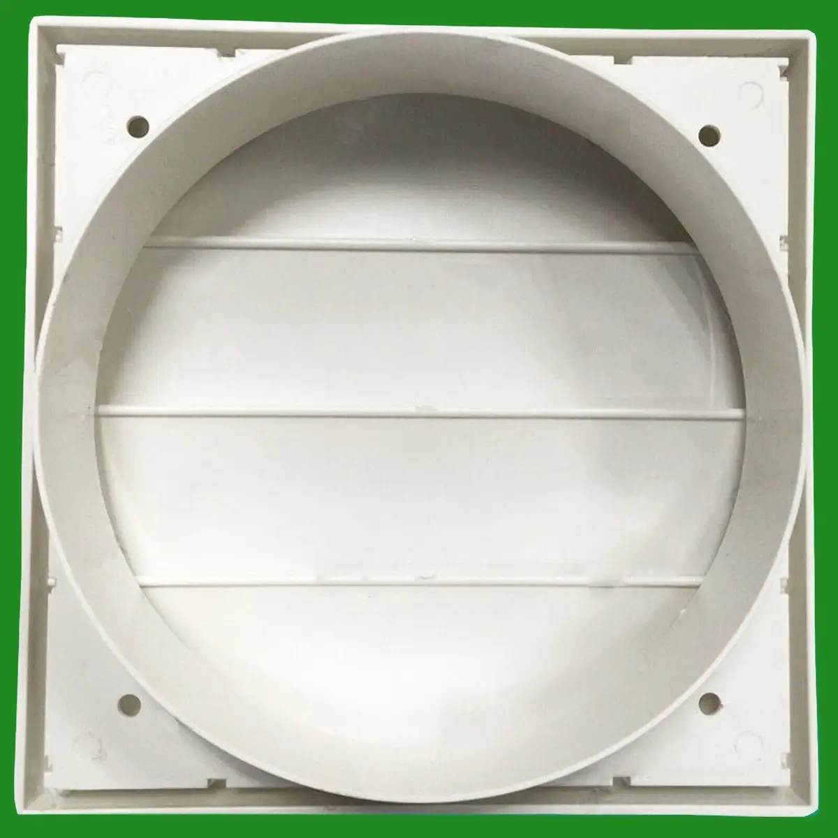 4x 150mm 6" White Gravity Flap Wall Kitchen Extractor Fan Ventilation Grille - image 5 | Free standard UK delivery included | Discount Quality Products