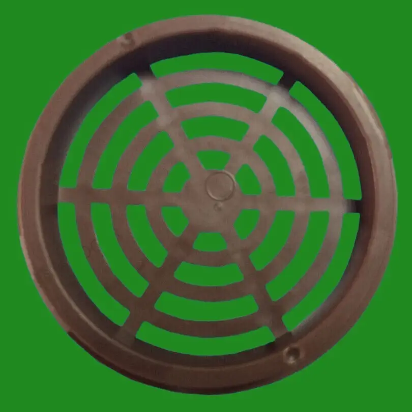 100x Brown Roof Soffit Round Air Vents Eaves 48mm Grille 44mm Hole Ventilation - image 3 | Free standard UK delivery included | Discount Quality Products