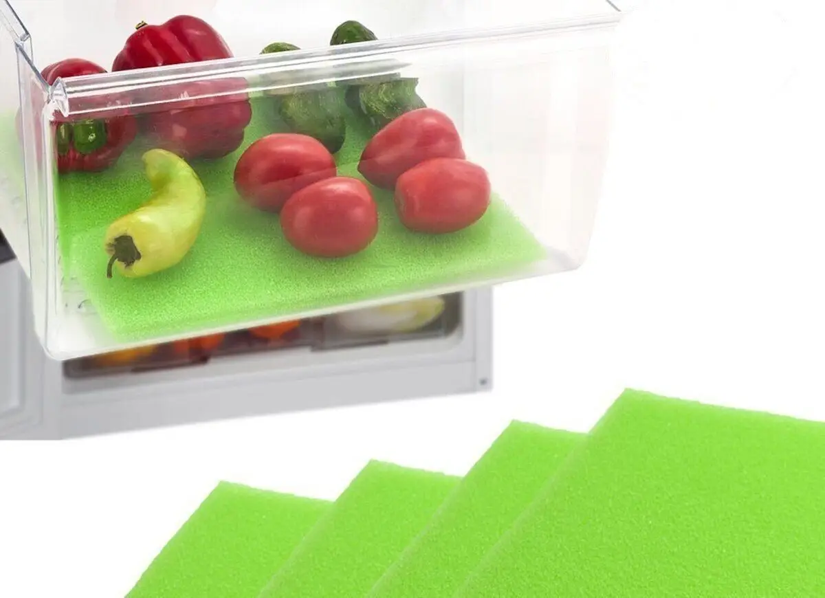 8x Fridge Liner Draw Mat Antibacterial Cabinet Cover, Fruit & Veg Life Extender - image 2 | Free standard UK delivery included | Discount Quality Products