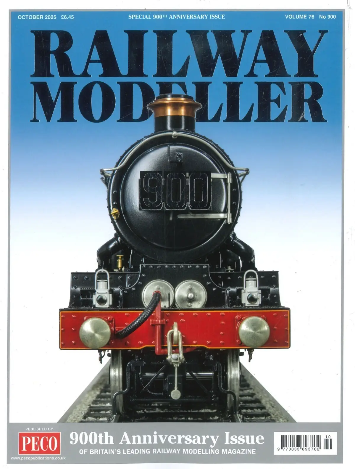 Railway Modeller Magazine 900th Anniversary Special, Train Model Hobby, Oct 2025