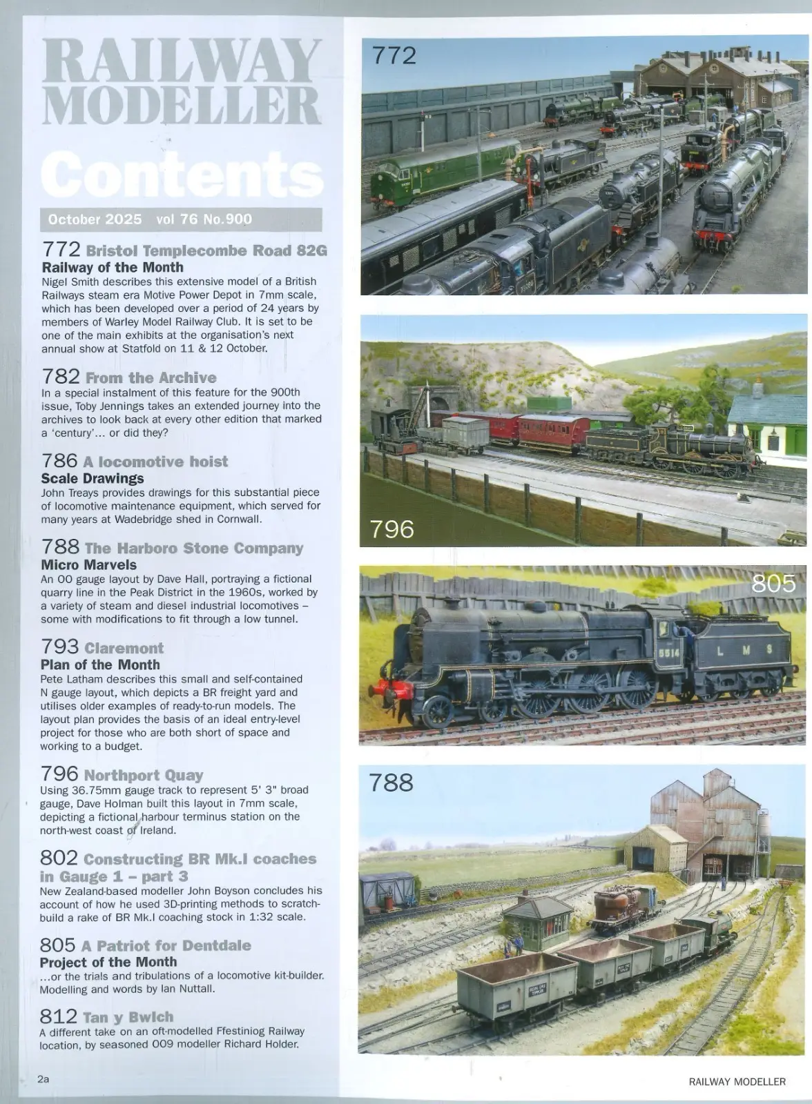Railway Modeller Magazine 900th Anniversary Special, Train Model Hobby, Oct 2025 - image 2 | Free standard UK delivery included | Discount Quality Products