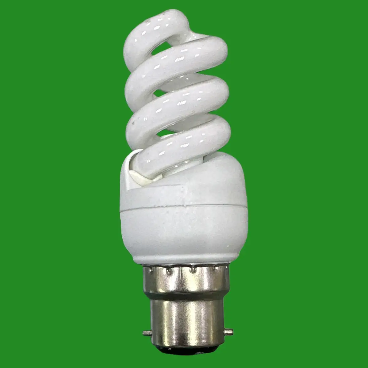 2x 9W (=40W) Kosnic CFL Spiral Light Bulb, Bayonet BC B22, 6500K Daylight Lamp - image 2 | Free standard UK delivery included | Discount Quality Products