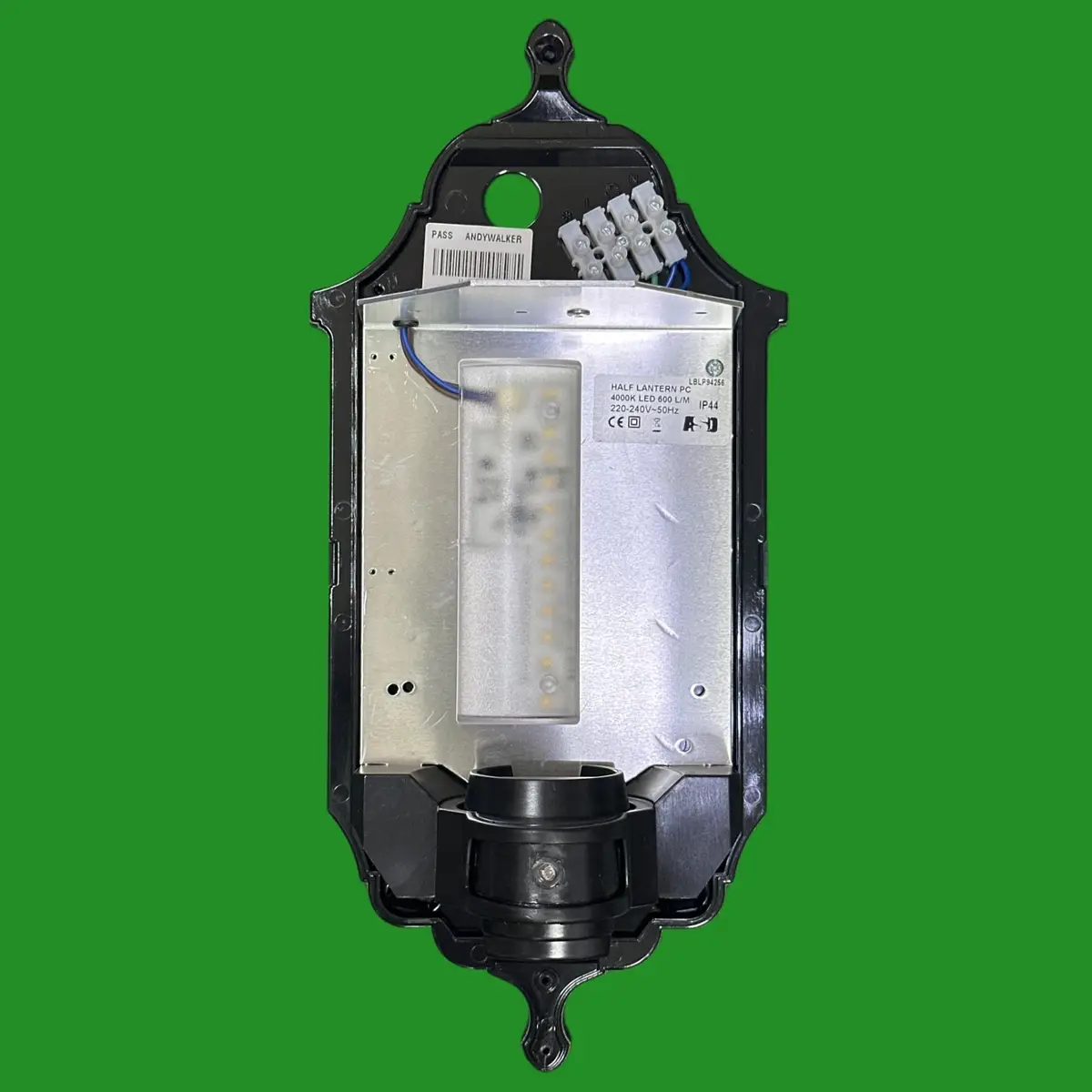 ASD 7.4W LED Black Half Lantern Photocell Dusk Dawn Sensor Wall Light 4000K Lamp - image 3 | Free standard UK delivery included | Discount Quality Products