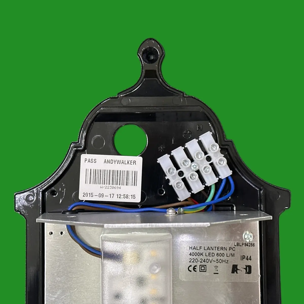 ASD 7.4W LED Black Half Lantern Photocell Dusk Dawn Sensor Wall Light 4000K Lamp - image 4 | Free standard UK delivery included | Discount Quality Products