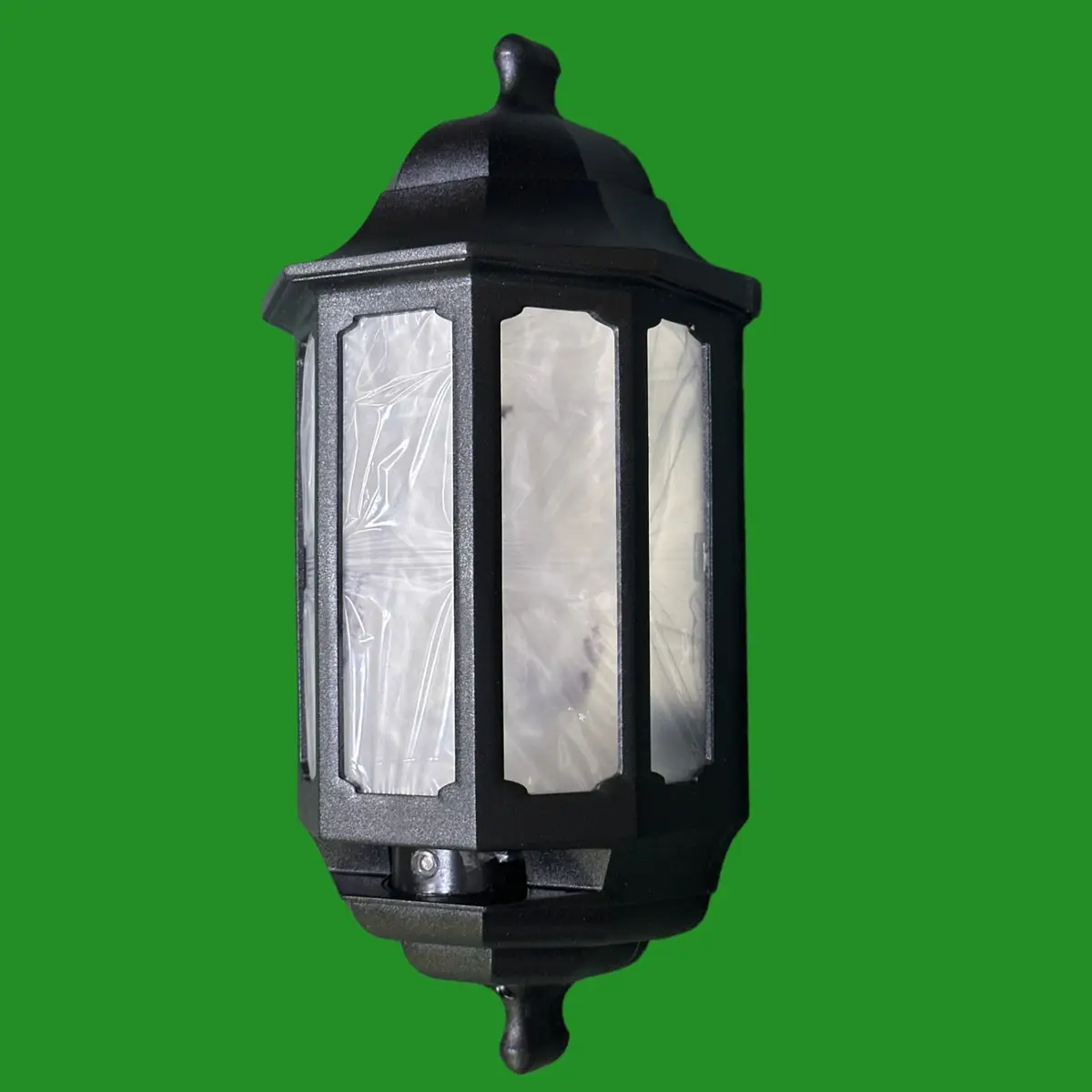 ASD 7.4W LED Black Half Lantern Photocell Dusk Dawn Sensor Wall Light 4000K Lamp - image 5 | Free standard UK delivery included | Discount Quality Products