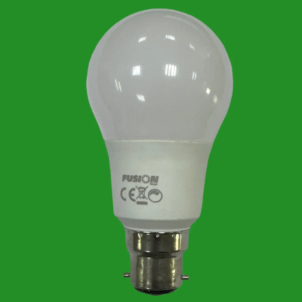 2x 10W (=60W) Fusion Dimmable LED GLS A60 Light Bulbs BC B22 2700K Bayonet Lamps - image 2 | Free standard UK delivery included | Discount Quality Products