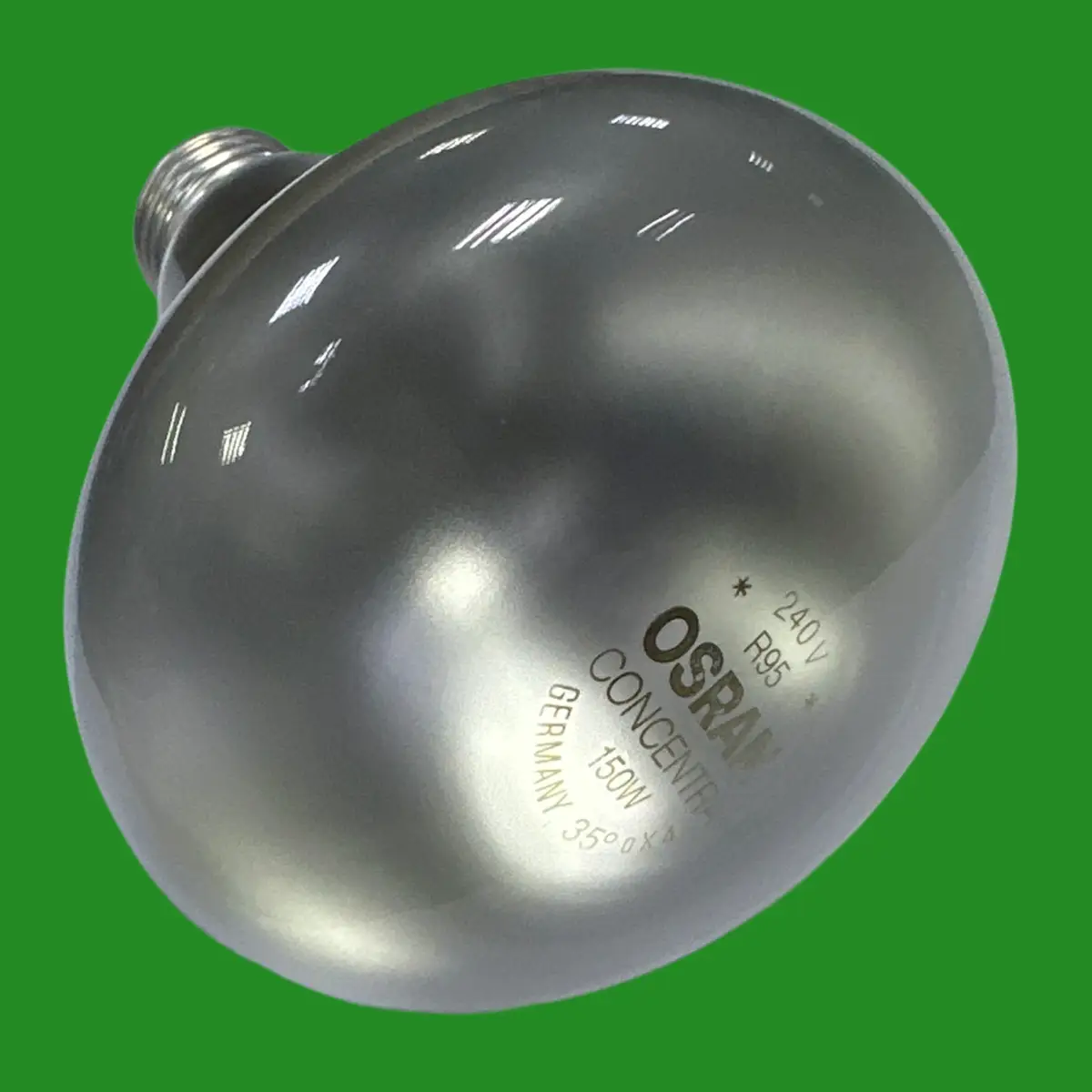 2x 150W R95 OSRAM Dimmable Incandescent 95mm Reflector Spot Light Bulb ES E27 - image 4 | Free standard UK delivery included | Discount Quality Products