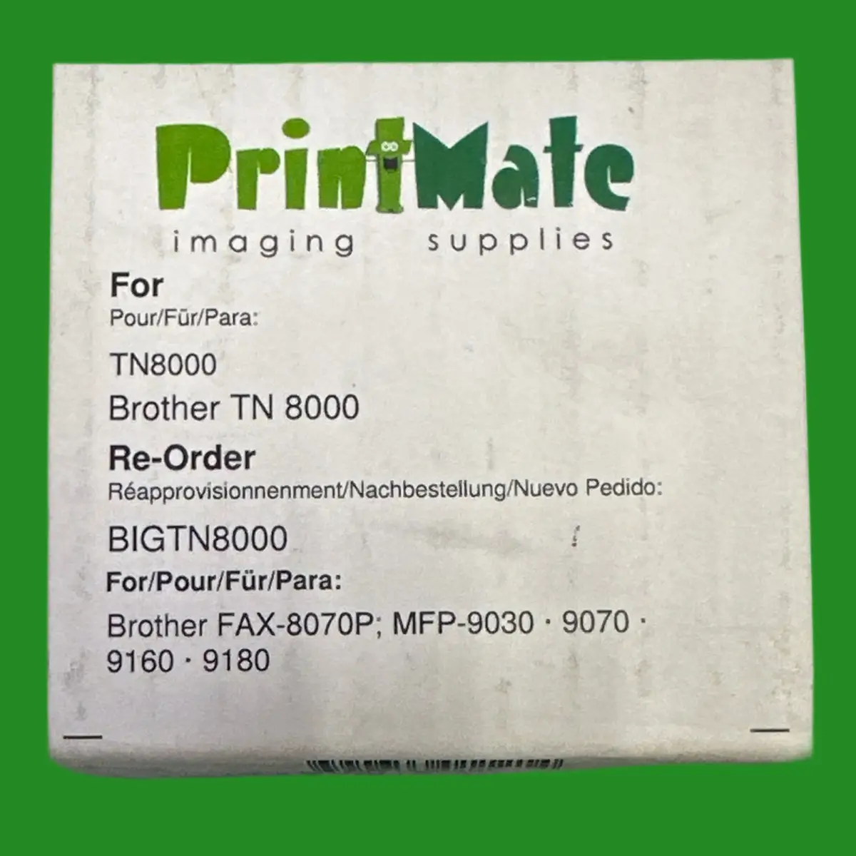 COMPATIBLE TONER CARTRIDGE FOR BROTHER TN-8000 MFC 8070 8070p 9030 9070 4800 - image 3 | Free standard UK delivery included | Discount Quality Products