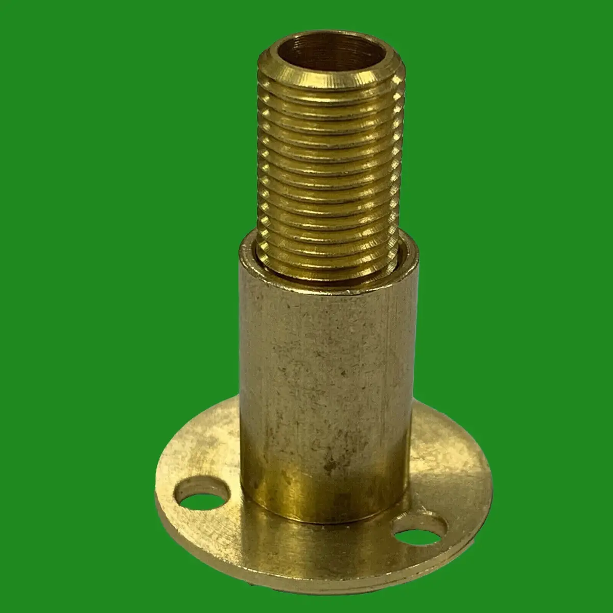 6x Brass Female Allthread Hollow Threaded Tube With Backplate Lamp Holder Socket - image 3 | Free standard UK delivery included | Discount Quality Products