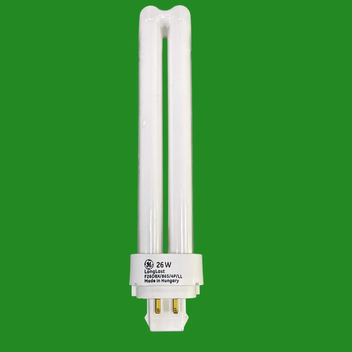 4x 26W GE G24q-3 4 pin CFL Light Bulbs 6500K Low Energy PL PLC Daylight 865 Lamp - image 2 | Free standard UK delivery included | Discount Quality Products
