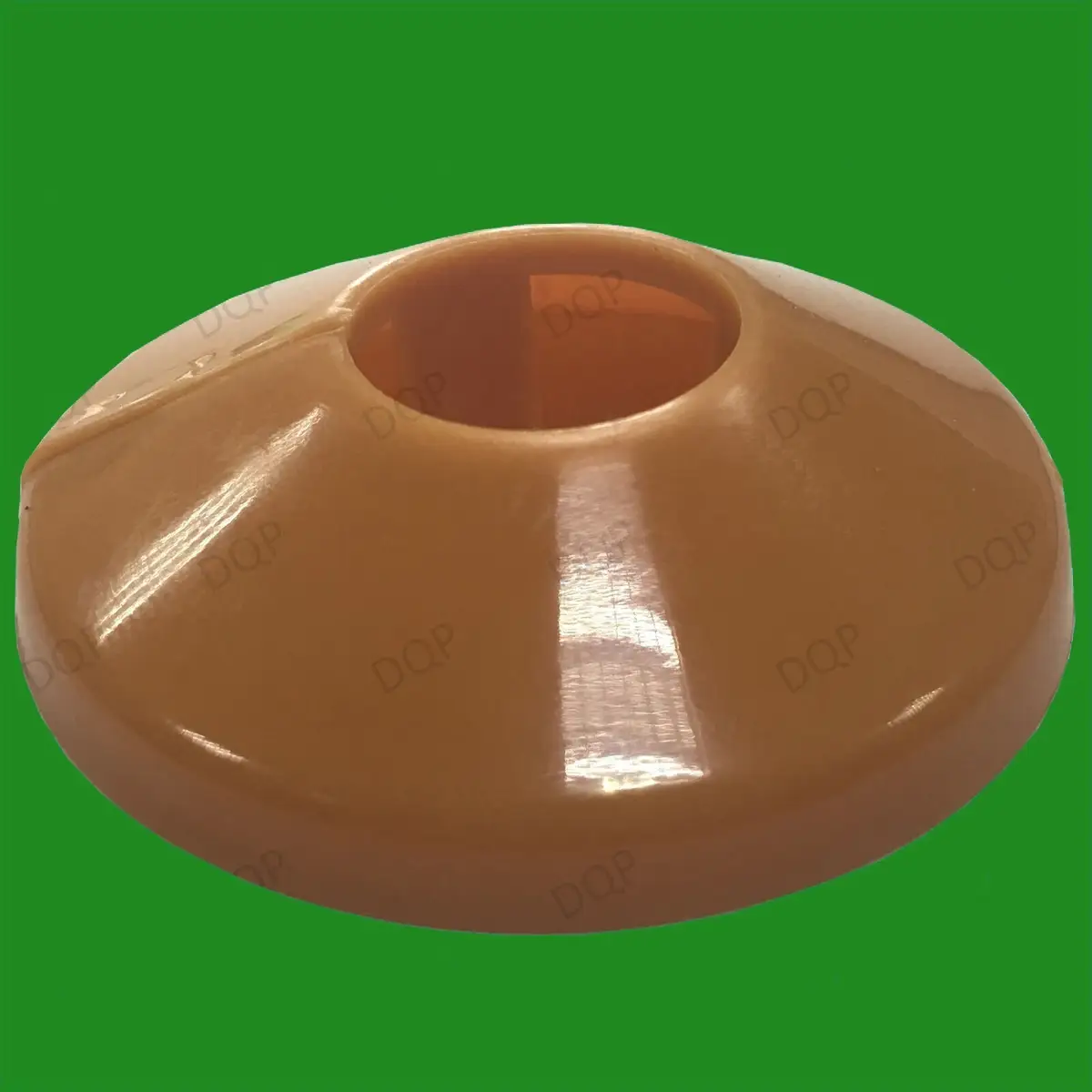 20x Brown Plastic Radiator Pipe Collars, For 15mm Pipes Easy Fit Flooring Covers - image 2 | Free standard UK delivery included | Discount Quality Products