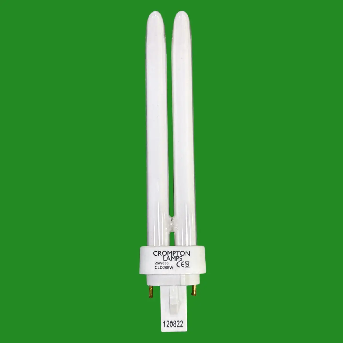 1x 26W Crompton G24d-3, 2 pin, 835 3500K Low Energy CFL Light Bulb PL PLC Lamp - image 2 | Free standard UK delivery included | Discount Quality Products