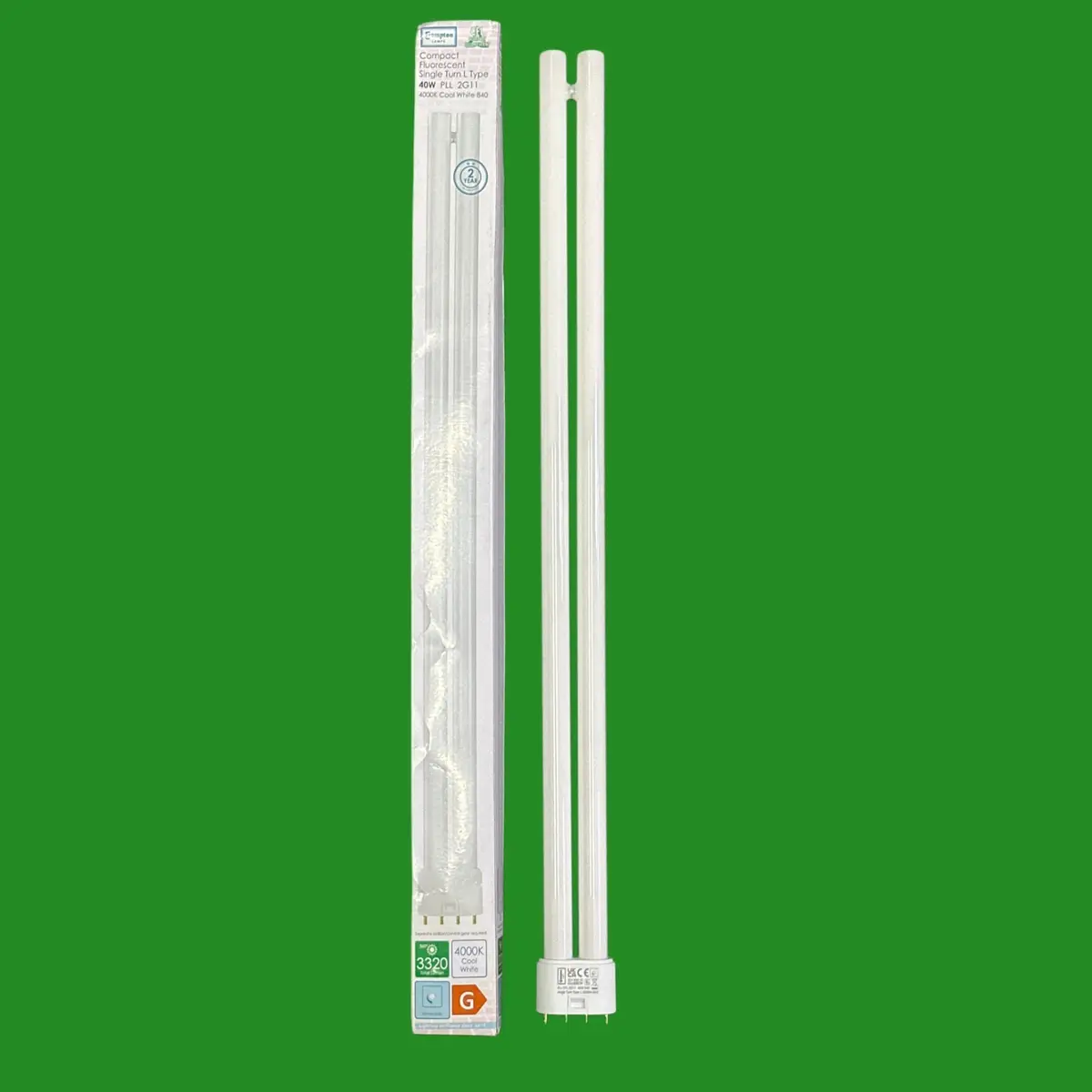 1x 25W (=55W) LED 2G11 Crompton Retrofit 4 Pin PLL 4000K Light Bulb 541mm Lamp - image 3 | Free standard UK delivery included | Discount Quality Products