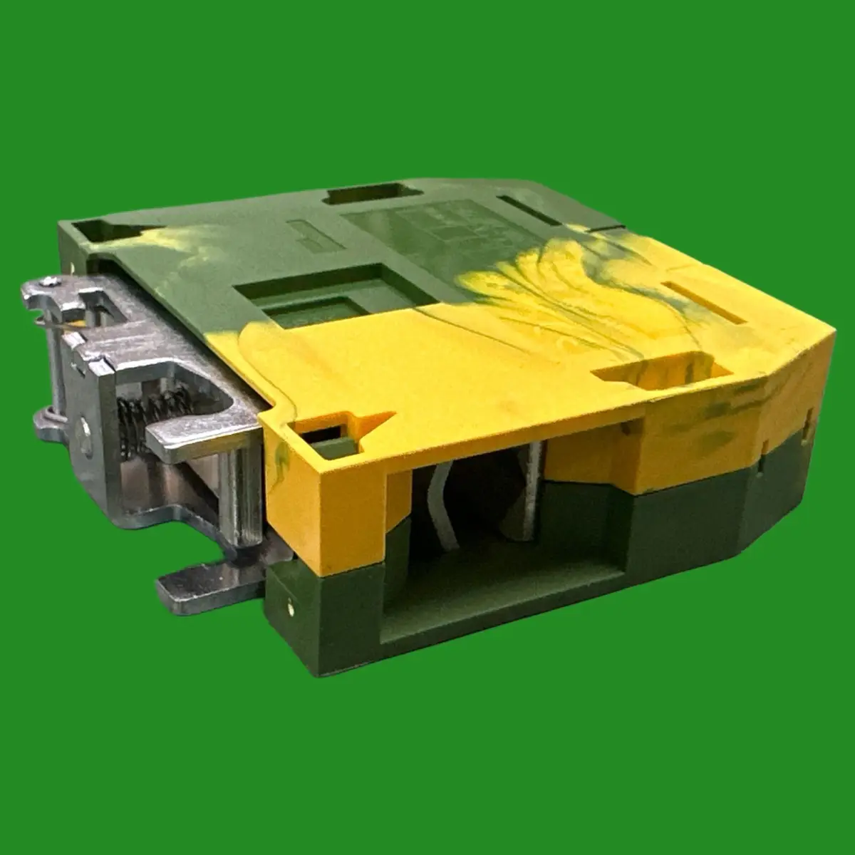 Entrelec DIN Rail Ground Terminal Block 1SNK522150R0000 Green Yellow 2 Positions - image 6 | Free standard UK delivery included | Discount Quality Products