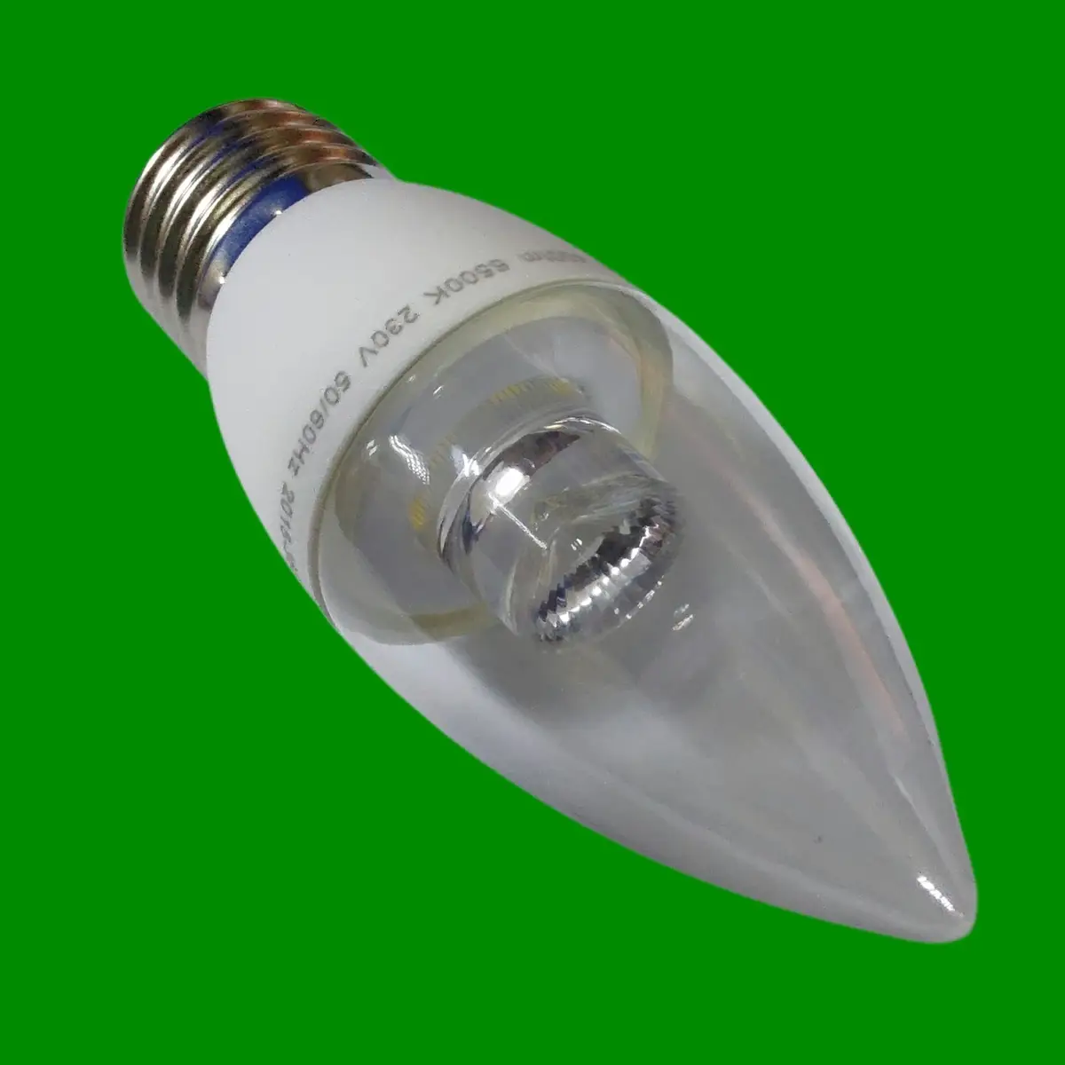 4x 5W LED Dimmable Candle Light Bulbs ES E27 Edison Screw 6500K Daylight White - image 2 | Free standard UK delivery included | Discount Quality Products
