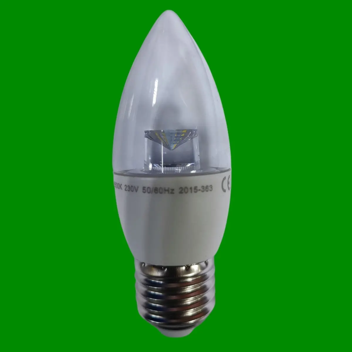4x 5W LED Dimmable Candle Light Bulbs ES E27 Edison Screw 6500K Daylight White - image 3 | Free standard UK delivery included | Discount Quality Products