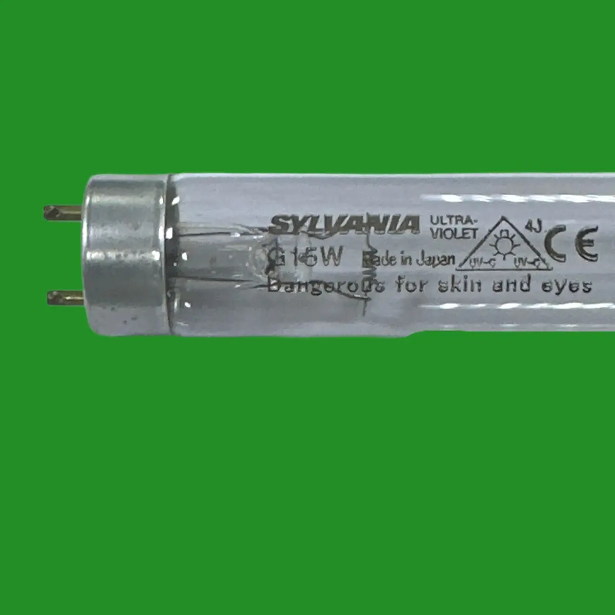 15W T8 Sylvania UVC Ultra Violet Germicidal Light Tubes Fish Pond UV Filter Lamp