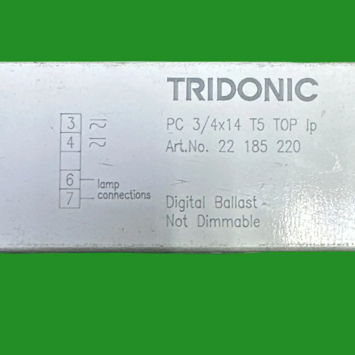 Tridonic 3/4x14 Electronic Ballast for 3 or 4x 14W T5 Fluorescent Tube Lights - image 2 | Free standard UK delivery included | Discount Quality Products