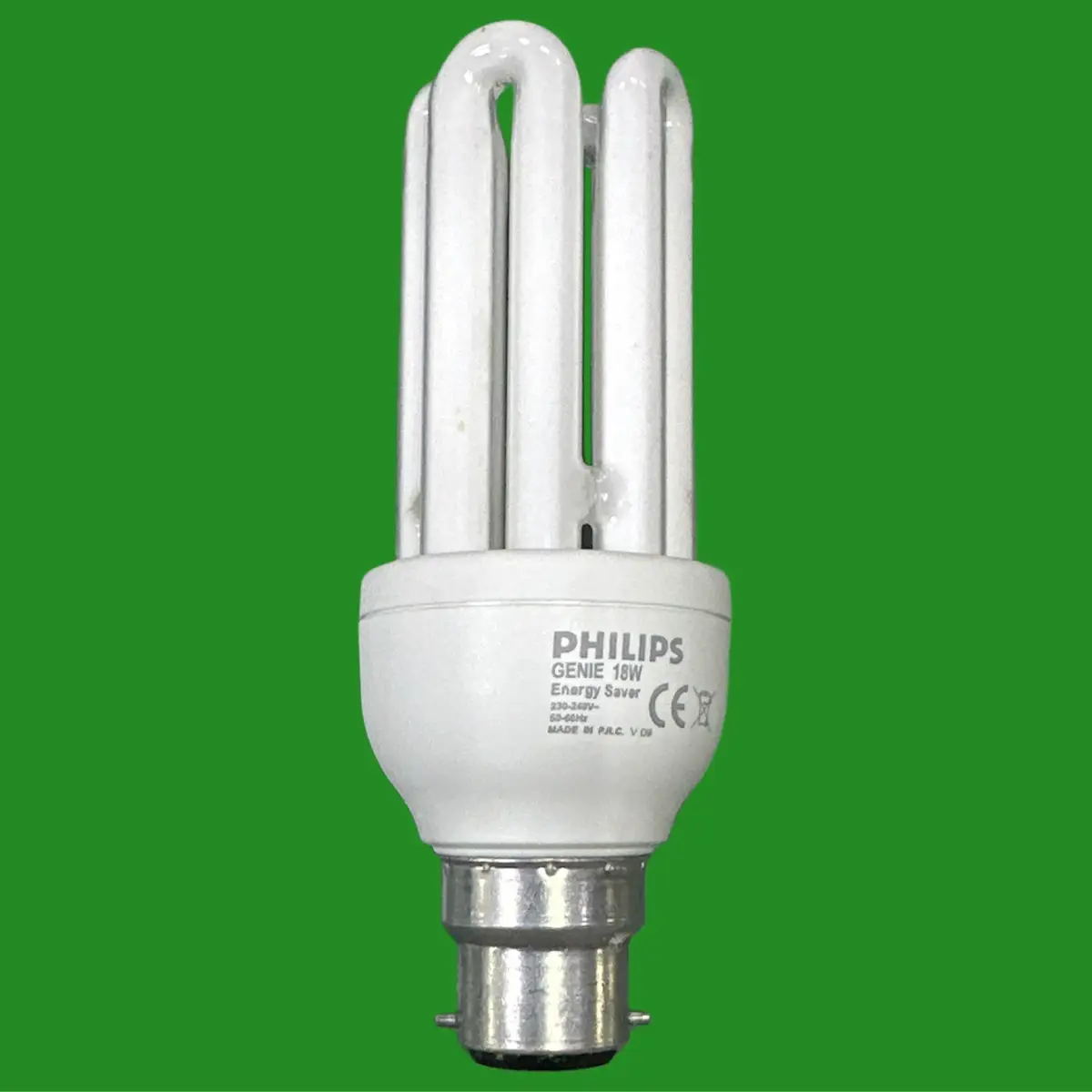 1x 18W (=100W) Philips Low Energy Power Saving CFL Stick Light Bulbs BC B22 Lamp - image 2 | Free standard UK delivery included | Discount Quality Products