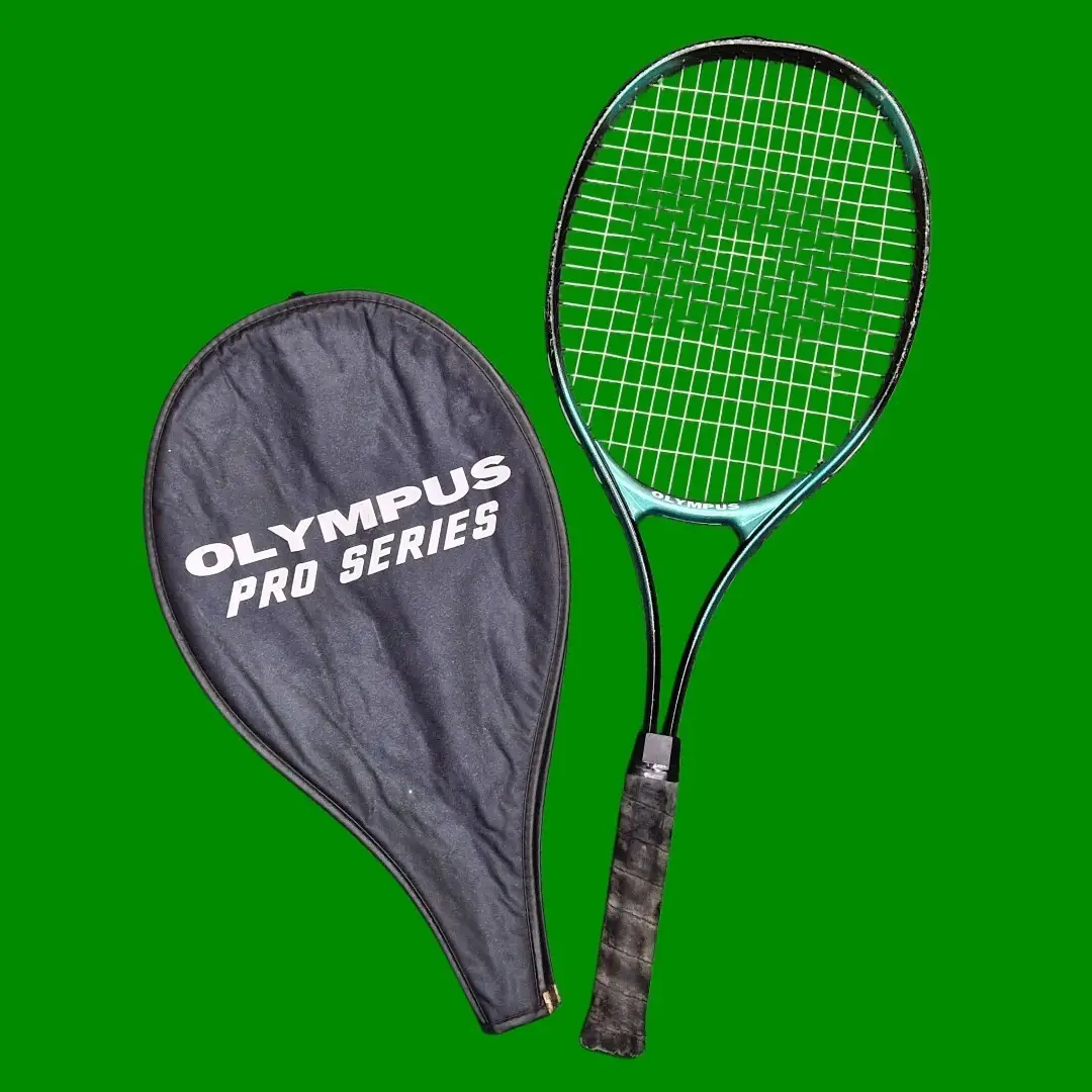 Olympus Pro Series Tennis Racket with Cover Bag Case, for Adults/Kids Sports