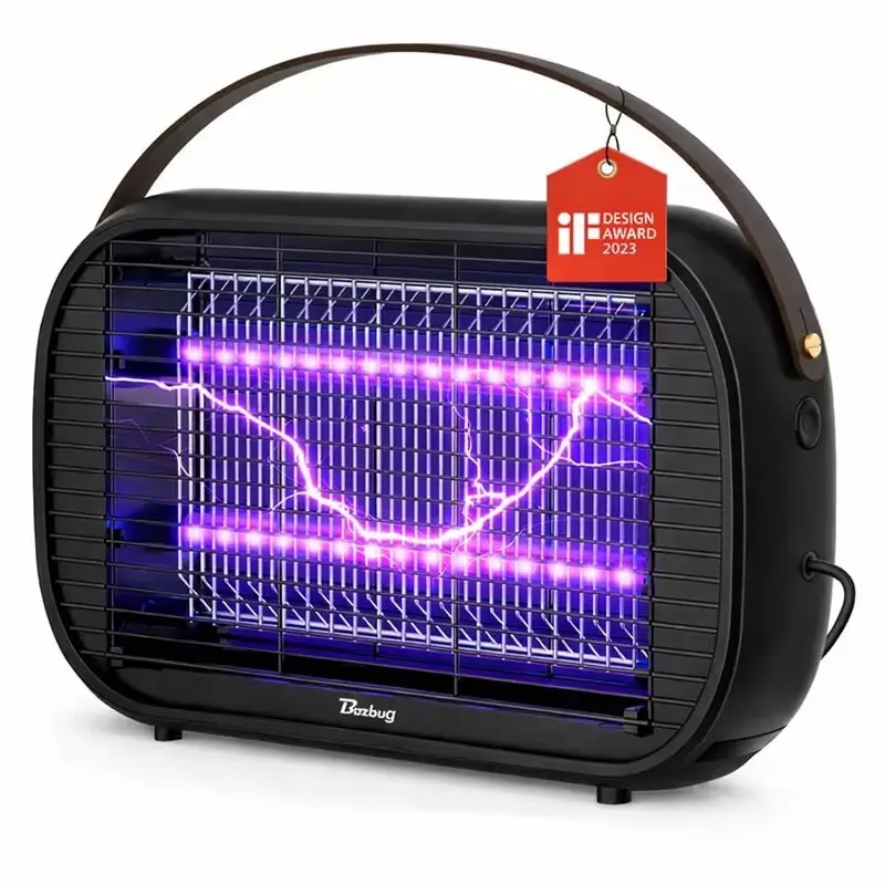 5W Silent LED Bug Zapper for Indoor Use No Chemicals, Just Clean Bug Free Living