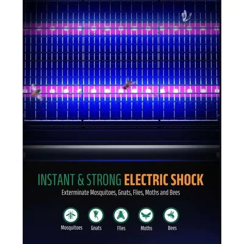 5W Silent LED Bug Zapper for Indoor Use No Chemicals, Just Clean Bug Free Living - image 3 | Free standard UK delivery included | Discount Quality Products