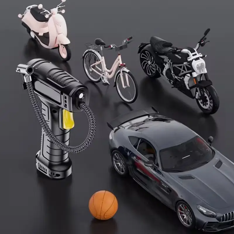 Cordless Digital Tyre Inflator Air Compressor for Car, Bicycle, Inflatable, Bike - image 9 | Free standard UK delivery included | Discount Quality Products