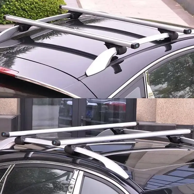 Universal 1.2m Roof Rack Aluminium Bars Lockable, For Nissan Navara, Car, Van - image 2 | Free standard UK delivery included | Discount Quality Products