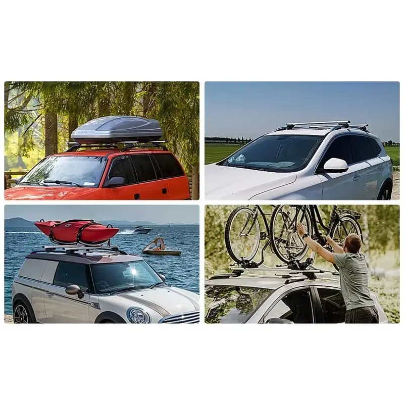 Universal 1.2m Roof Rack Aluminium Bars Lockable, For Nissan Navara, Car, Van - image 4 | Free standard UK delivery included | Discount Quality Products