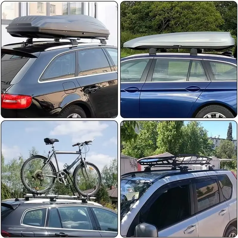 Universal 1.2m Roof Rack Aluminium Bars Lockable, For Nissan Navara, Car, Van - image 9 | Free standard UK delivery included | Discount Quality Products