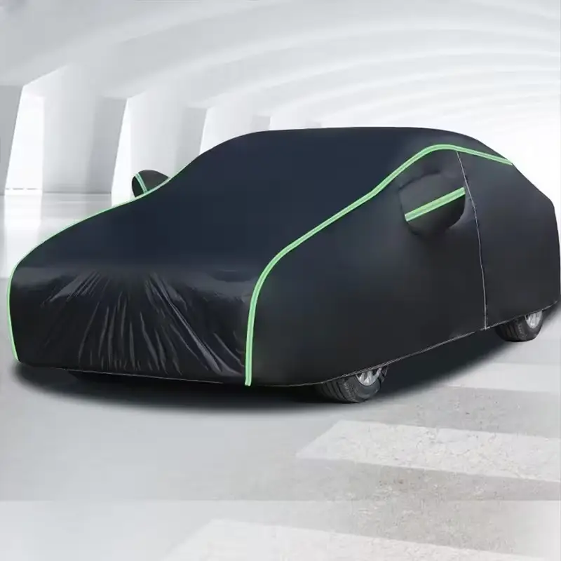 XXL Car Cover Black Oxford Fabric Waterproof Outdoor Indoor Cover for Sedan SUV - image 10 | Free standard UK delivery included | Discount Quality Products