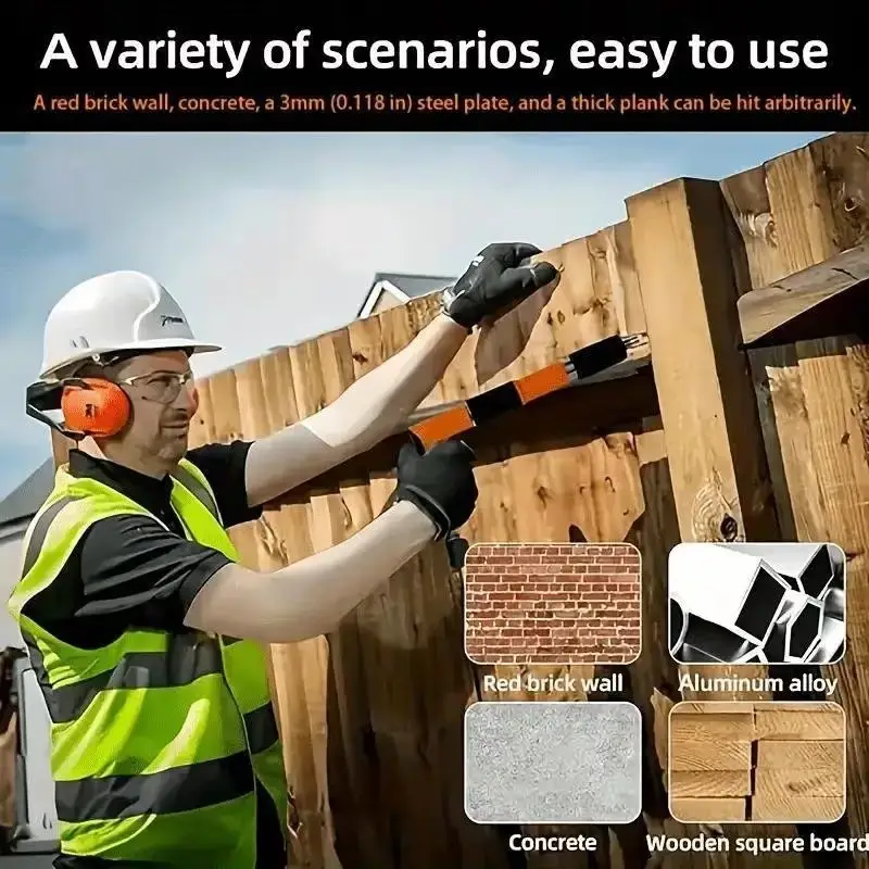 Mini Steel Nail Gun Kit 5-Speed Adjustable Nailer for Woodworking & Décor DIY - image 5 | Free standard UK delivery included | Discount Quality Products