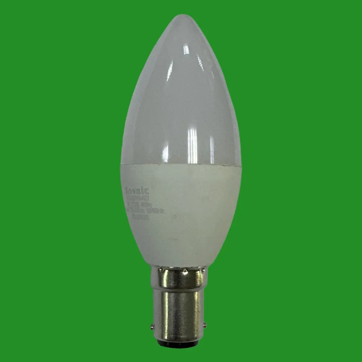 5x 5W =39W Kosnic LED Candle Light Bulbs SBC B15 Small Bayonet 2700K Warm White - image 2 | Free standard UK delivery included | Discount Quality Products
