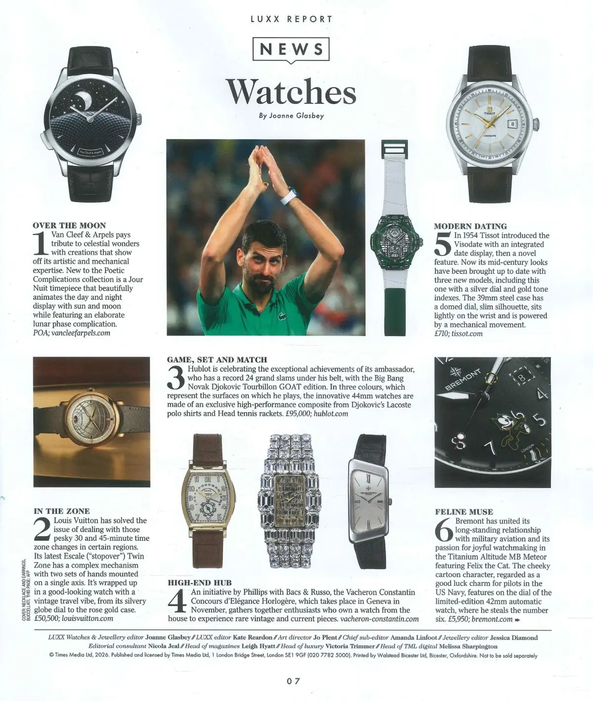 Times Luxx Report Magazine Jewellery & Watch Special, Fashion, Style, April 2026 - image 3 | Free standard UK delivery included | Discount Quality Products